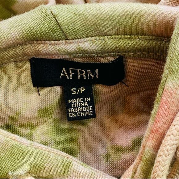 AFRM Hoodie Camo Tie Dye Sweatshir - Picture 5 of 5